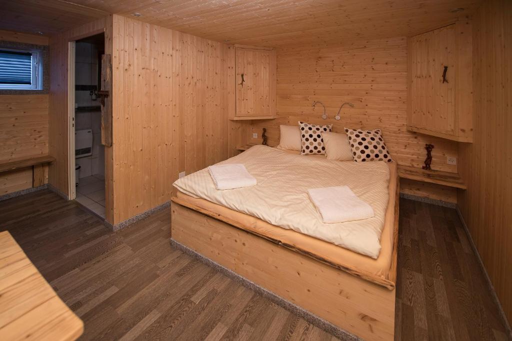 Postel nebo postele na pokoji v ubytování Hotel Santana