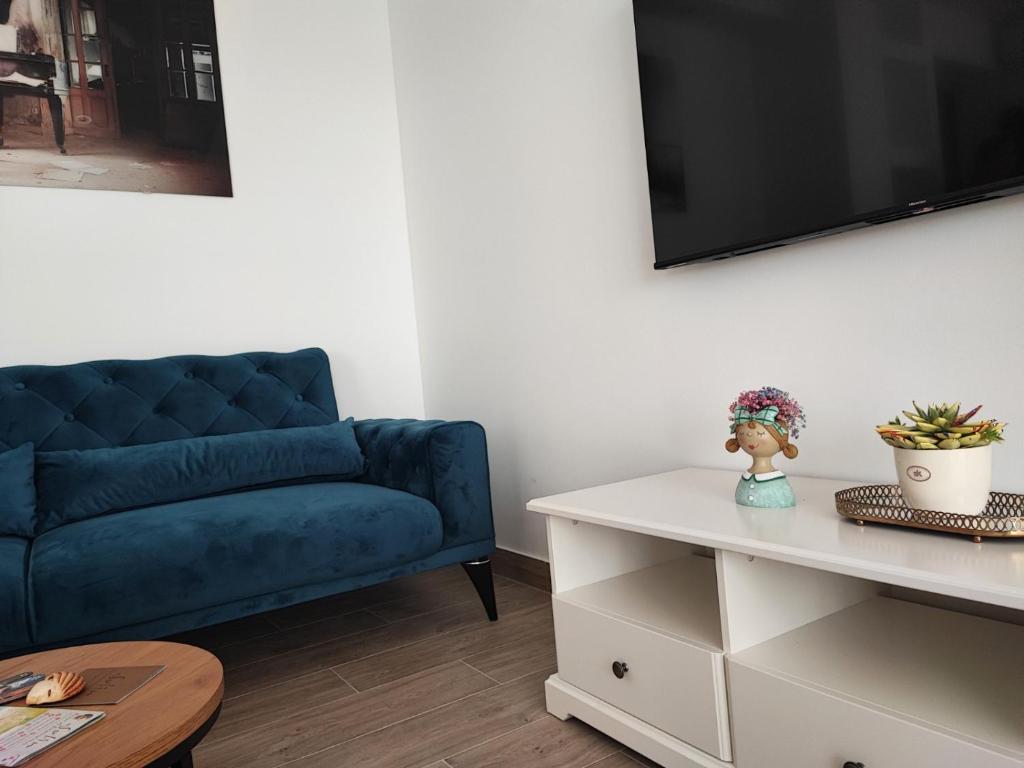 Posezení v ubytování SPLIT VIEW 2 Bedrooms LUXURY APARTMAN 90 m2