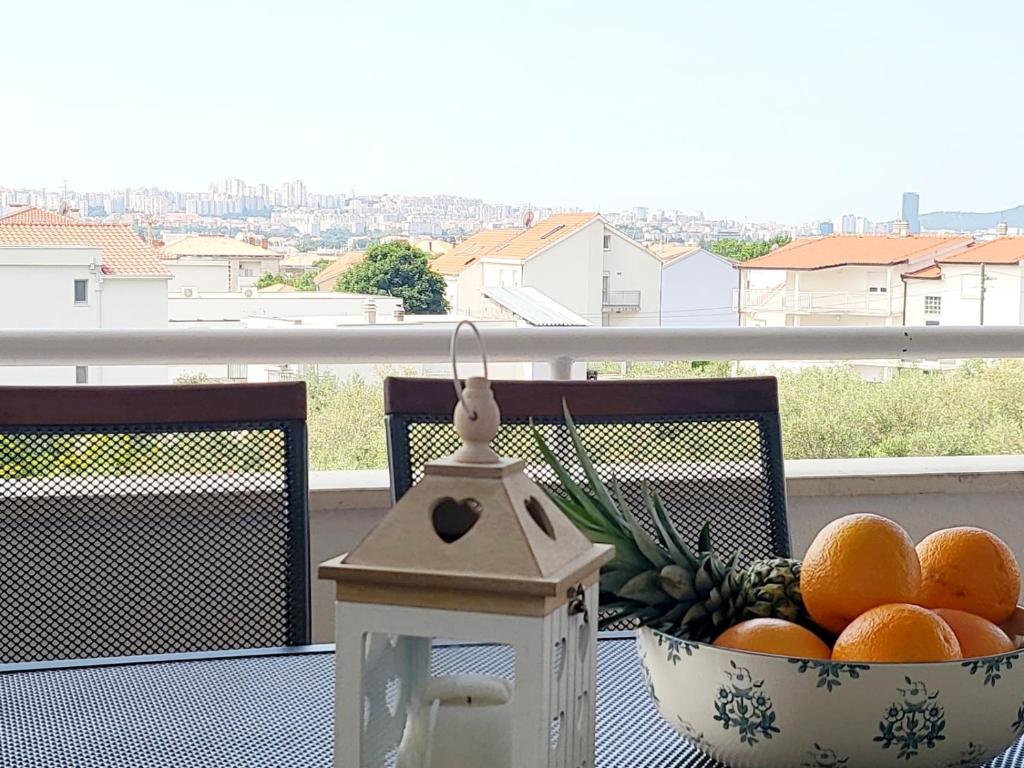 Balkón nebo terasa v ubytování SPLIT VIEW 2 Bedrooms LUXURY APARTMAN 90 m2