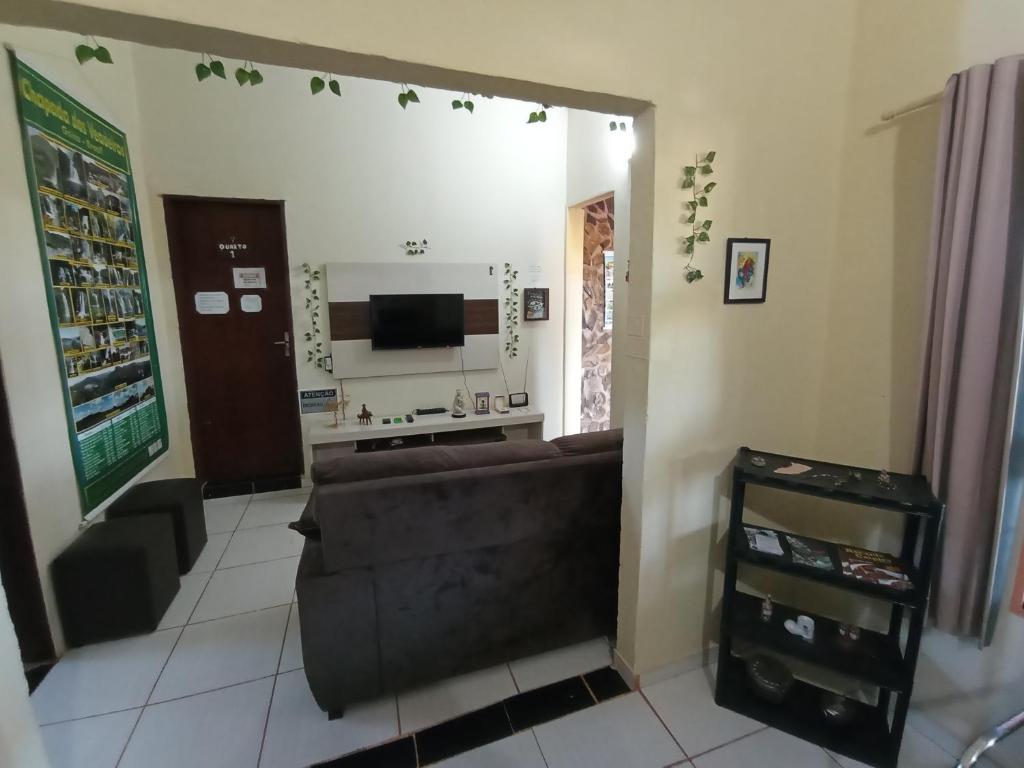 Kuchyň nebo kuchyňský kout v ubytování Hostel do Gui