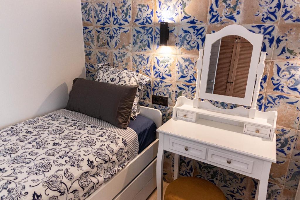 Łóżko lub łóżka w pokoju w obiekcie Villa Yanna