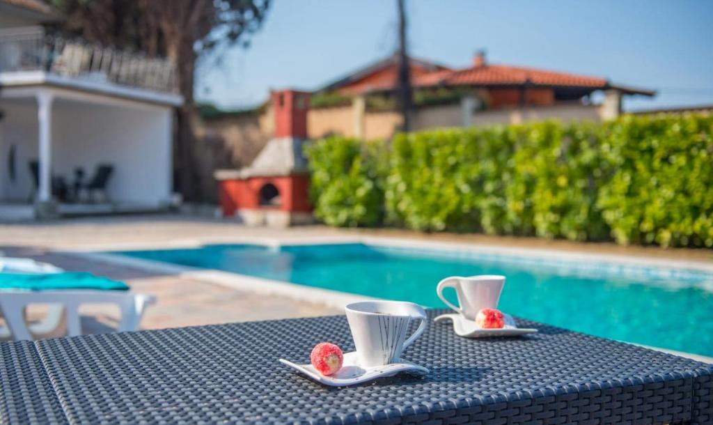 Πισίνα στο ή κοντά στο Villa Celleste
