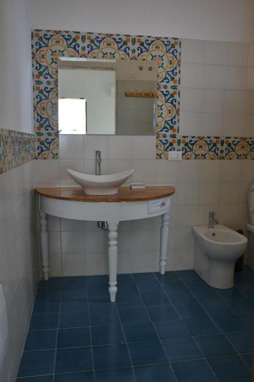 Koupelna v ubytování B&B Talìa