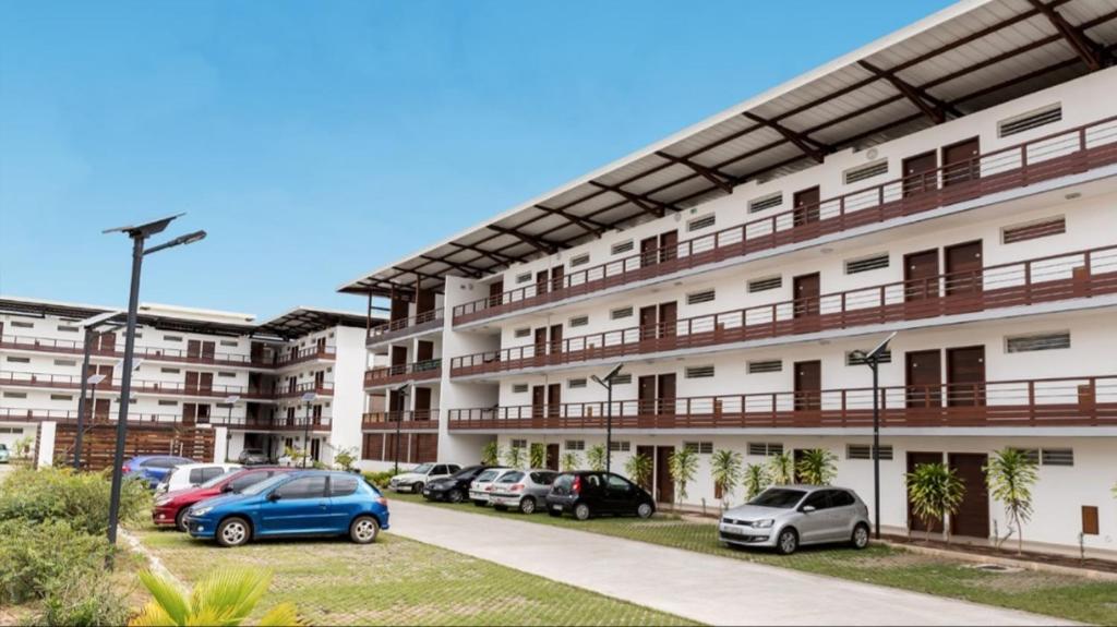 Budova, kde se apartmán nachází