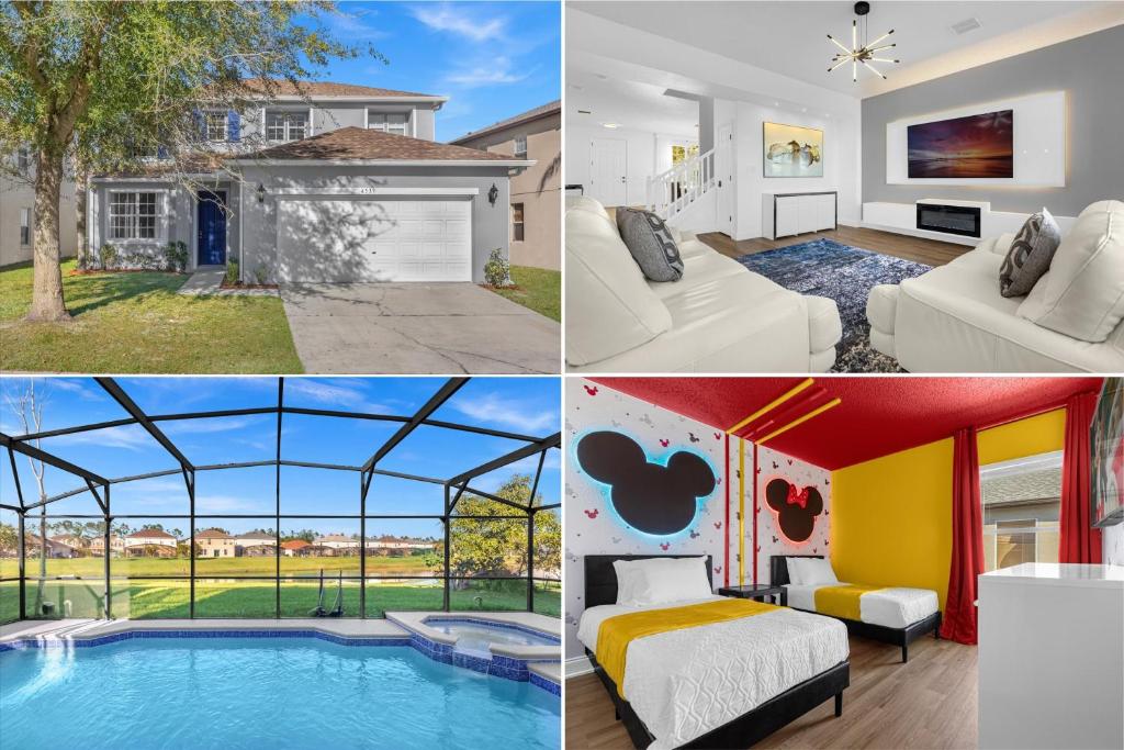 6 Bedrooms 3,5 Baths Liberty Village 4539 Pc, Kissimmee Updated 2024 Prices
