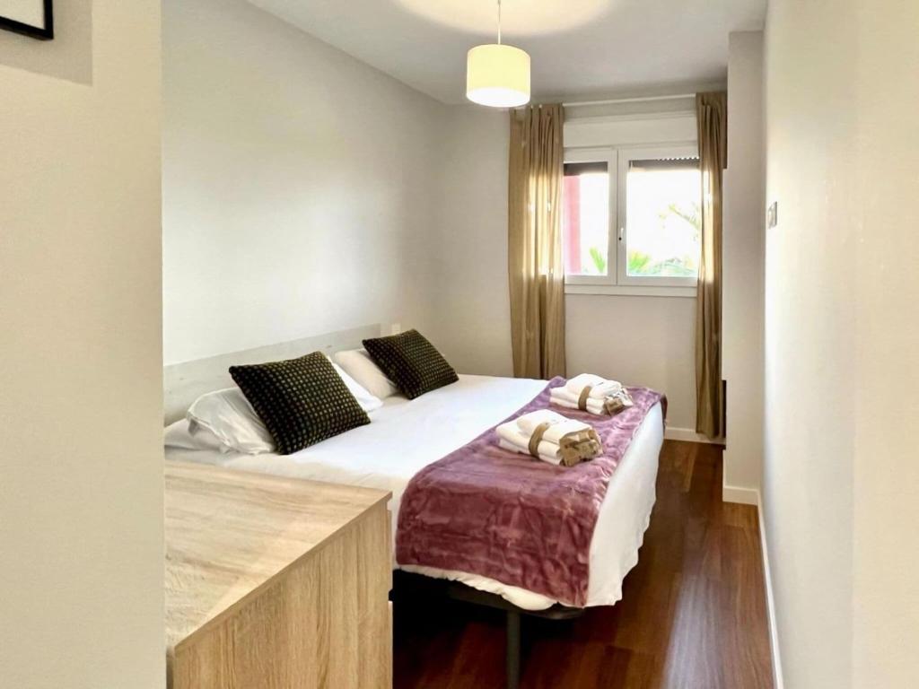Postel nebo postele na pokoji v ubytování Belvilla by OYO Apartamento los Moriscos Golf