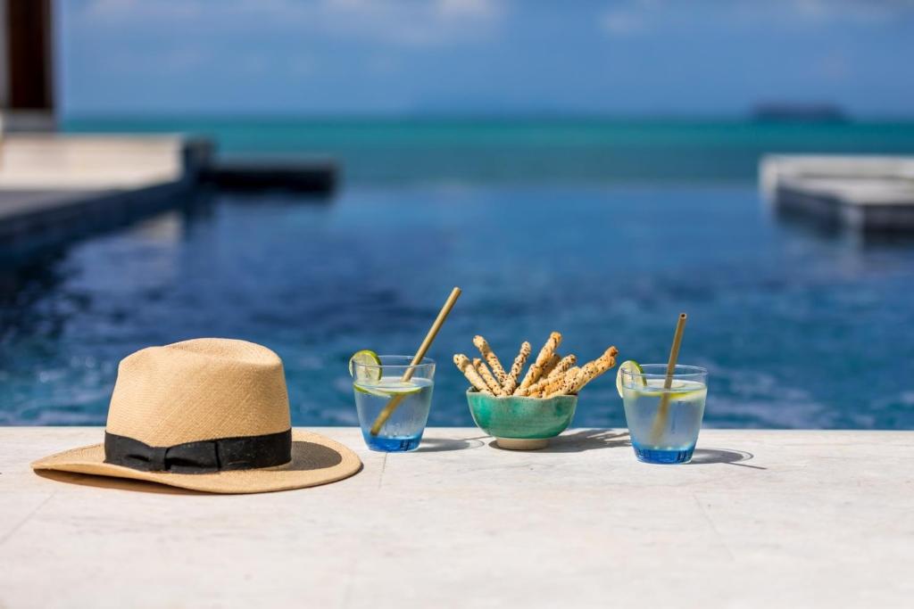 Villa Hanna Luxury Beachfront Koh Samui的酒水