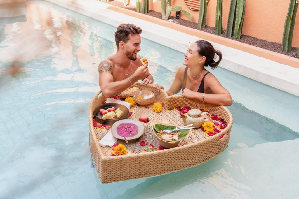 Essen in der Villa oder in der Nähe