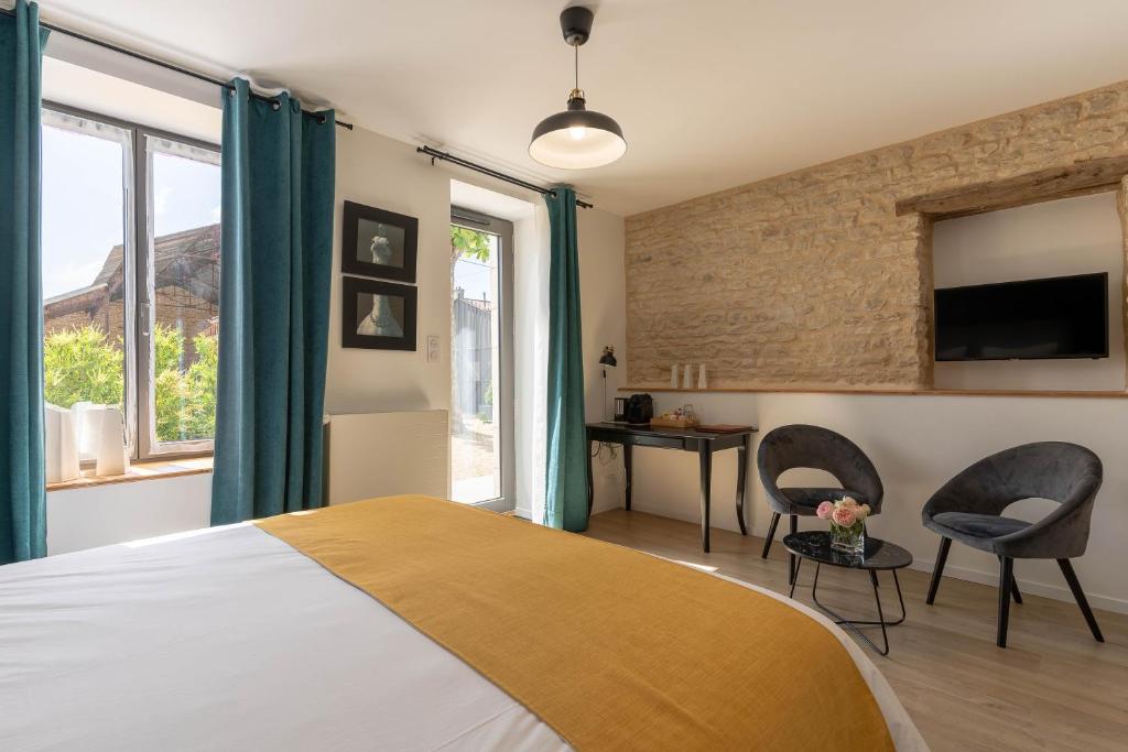 AU LOGIS DE BELLEFOIS - Chambres d'hôtes - Chambre Double Supérieure