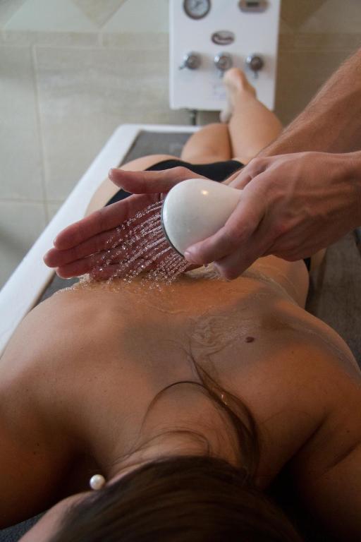 El spa o centro de bienestar en San Martin Hotel y Spa
