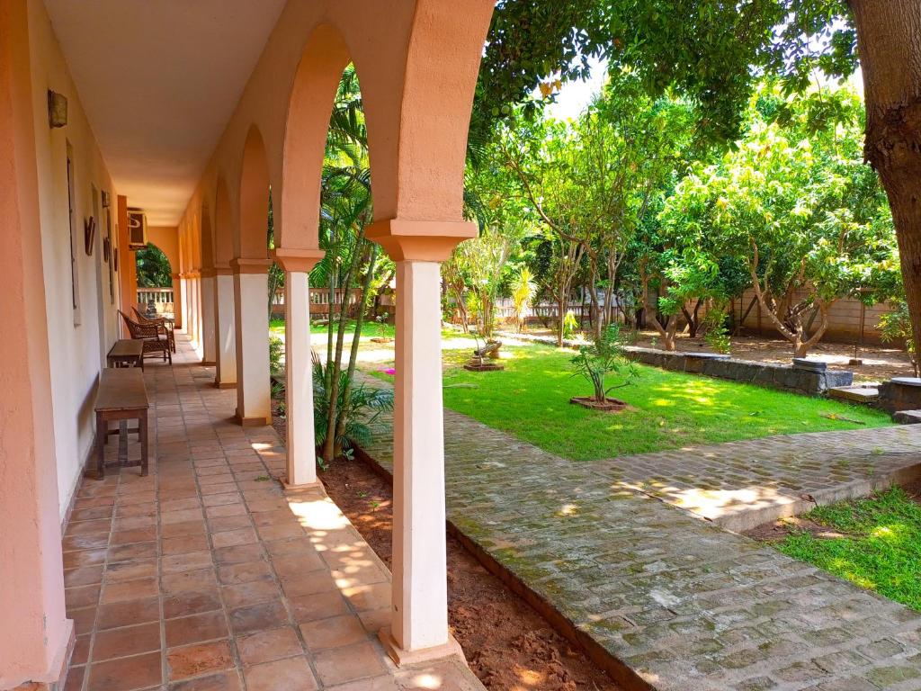 Zahrada ubytování Mango Hill La Serene Puducherry