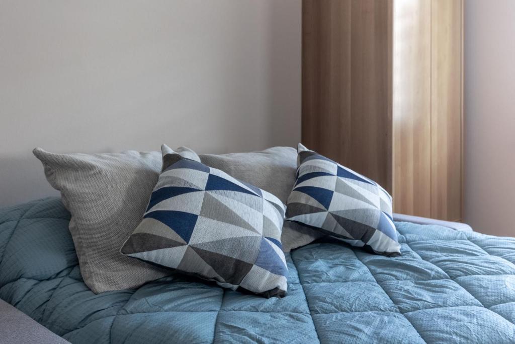Postel nebo postele na pokoji v ubytování Casa vacanze- Debra