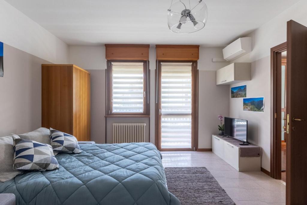 Postel nebo postele na pokoji v ubytování Casa vacanze- Debra