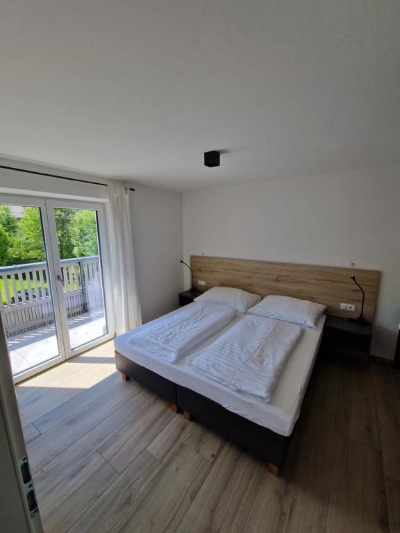 Posteľ alebo postele v izbe v ubytovaní Anna & Paul Appartements