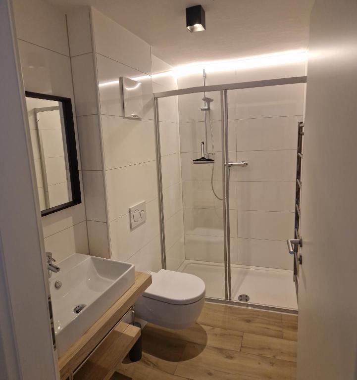 Kúpeľňa v ubytovaní Anna & Paul Appartements