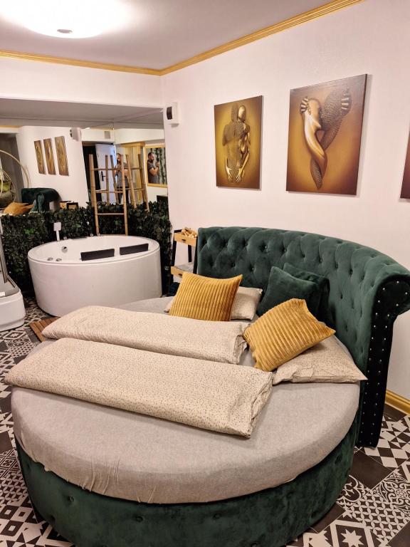 Posezení v ubytování Guest House Villa Lord