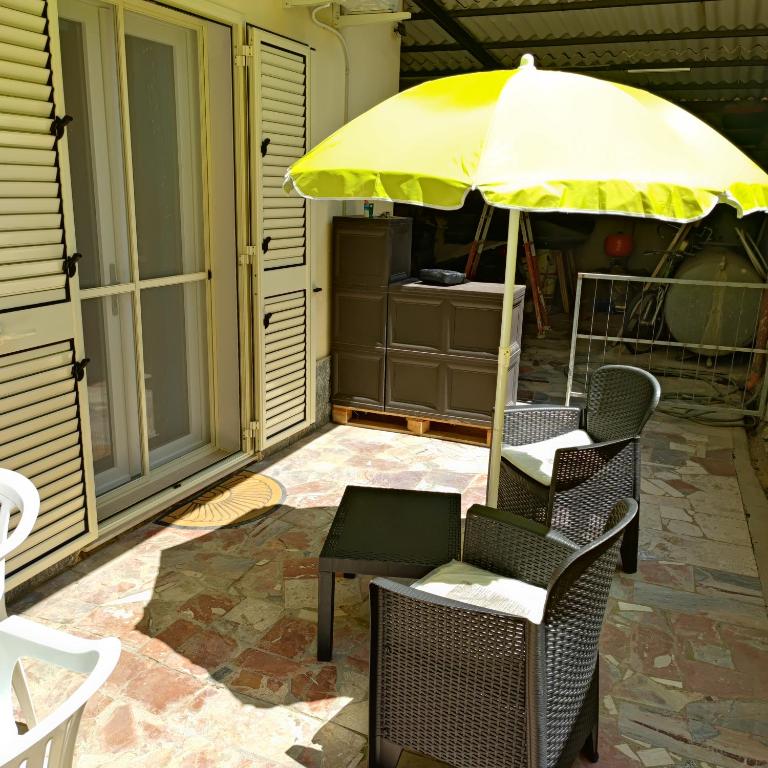 Patio nebo venkovní prostory v ubytování nonna rosa