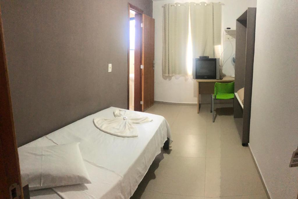 Postel nebo postele na pokoji v ubytování Hotel BLESS