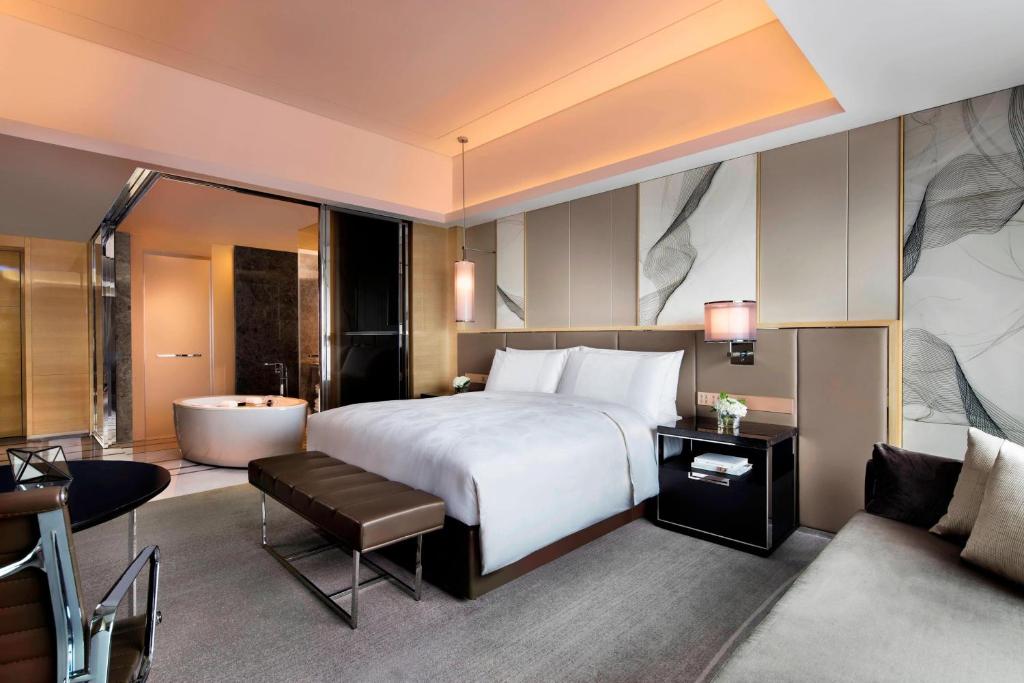 JW Marriott Hotel Chengdu - Deluxe, Camera Degli Ospiti, 1 Re