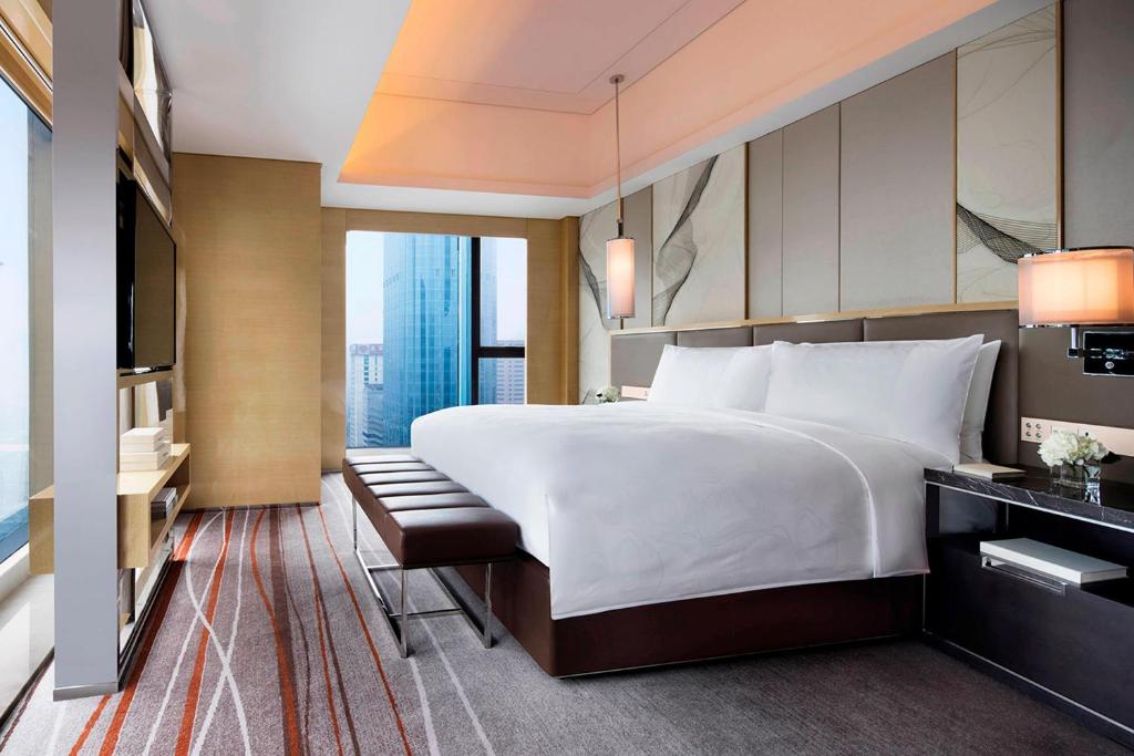 JW Marriott Hotel Chengdu - Executive Ein Schlafzimmer Suite Mit Stadtansicht