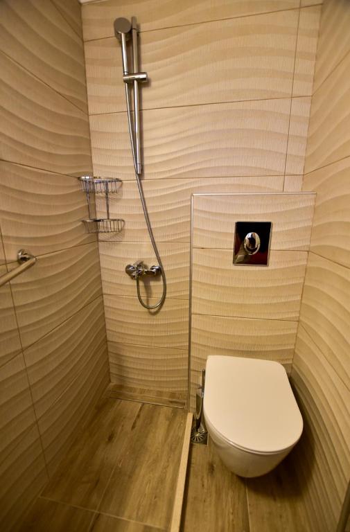 Kúpeľňa v ubytovaní Hotel Aghas Paleochora