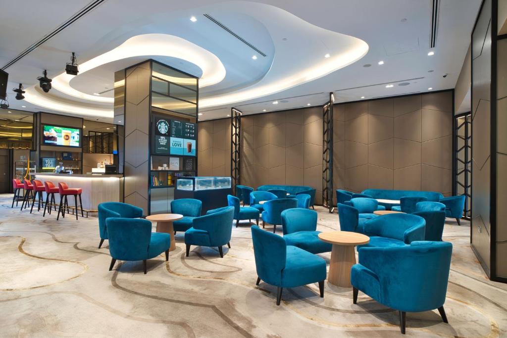 Khu vực ghế ngồi tại Four Points by Sheraton Singapore, Riverview