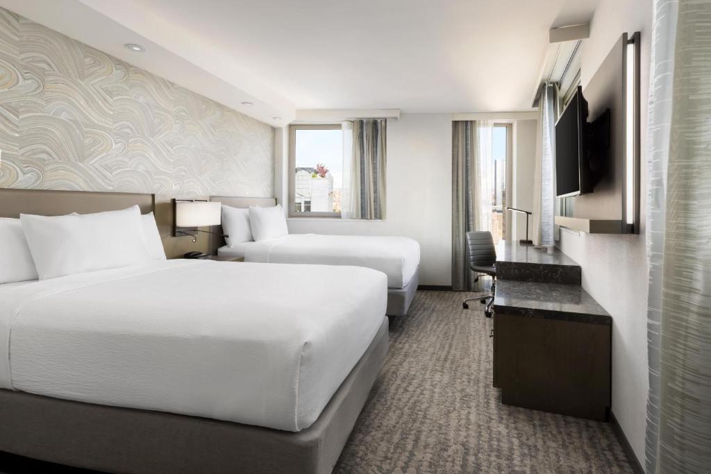 Residence Inn New York Downtown Manhattan/Financial District - Deluxe Corner 2 Queen Bed, Larger Studio, 2 Queen, City View