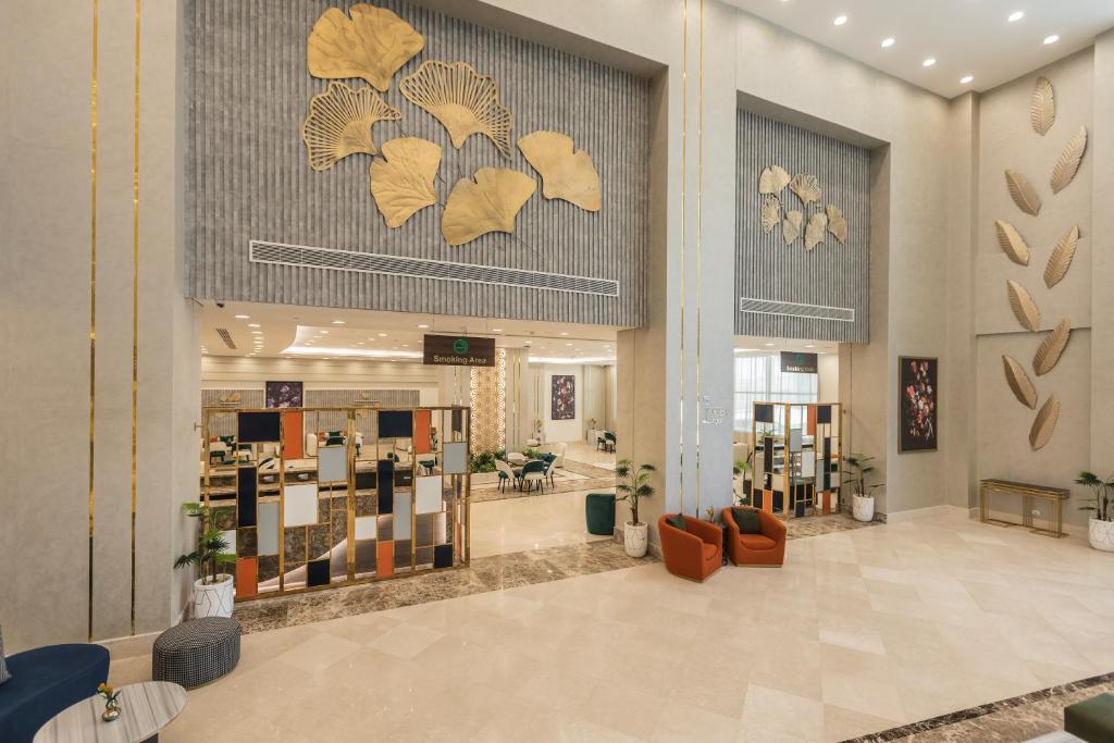 Vstupní hala nebo recepce v ubytování Gewan Resort New Alamein