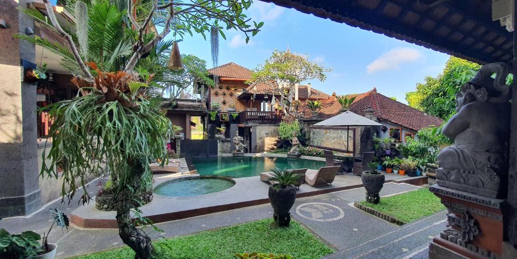 Bazén v ubytování Kun - Kun Guest House Ubud nebo v jeho okolí