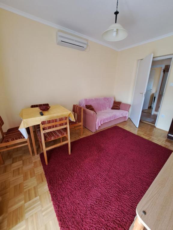 Posezení v ubytování Pintér Apartman