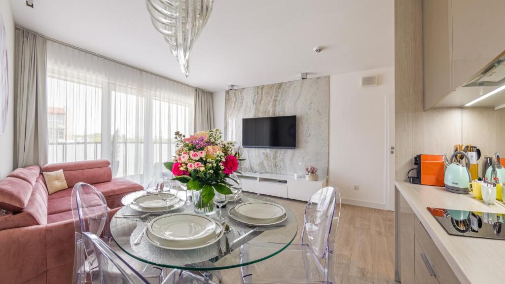 Fotografia z galérie ubytovania Apartamenty Kasprowicza z basenem i parkingiem w Cenie - Holiday City v destinácii Kołobrzeg