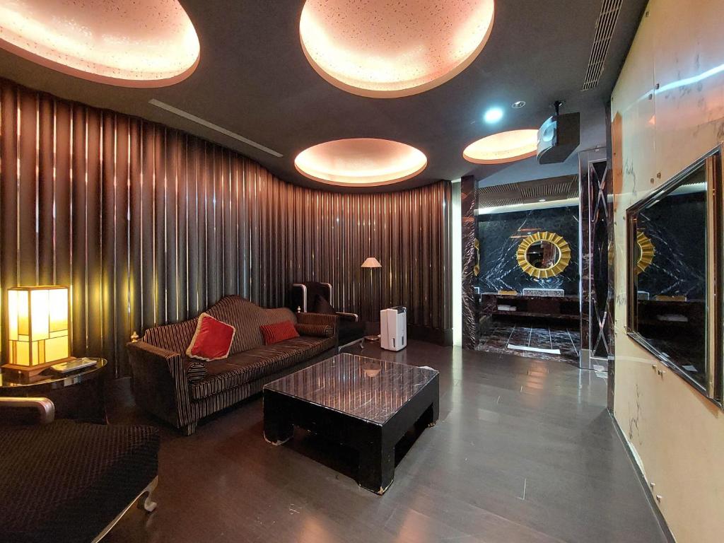 Posezení v ubytování Elysees Motel