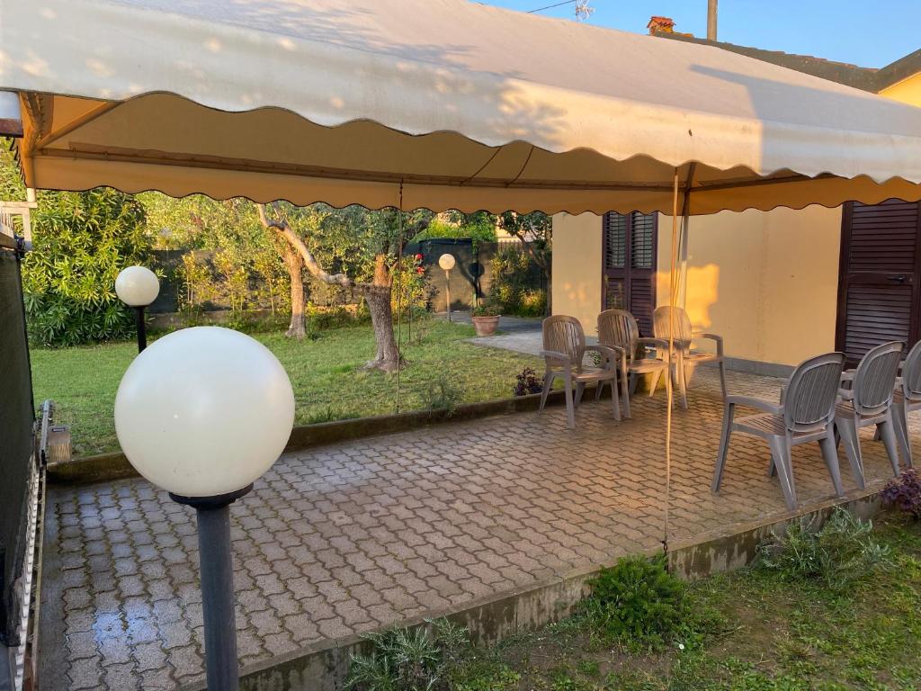A garden outside Casa versilia