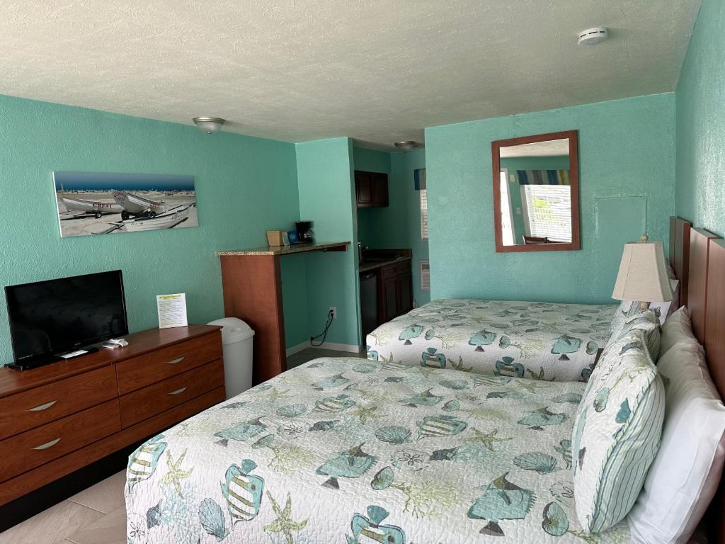 Postel nebo postele na pokoji v ubytování Ala Kai Resort Motel