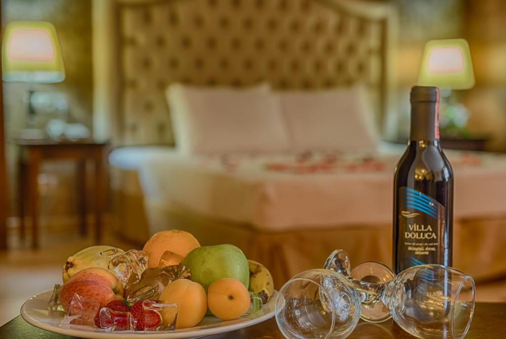 Nápoje v ubytování Grand Pasa Hotel