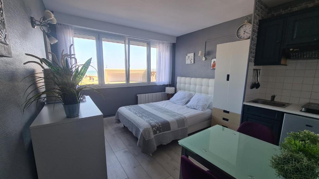 residence du bord de mer 9 appartements face a la mer - Estudio Con Vista Al Mar