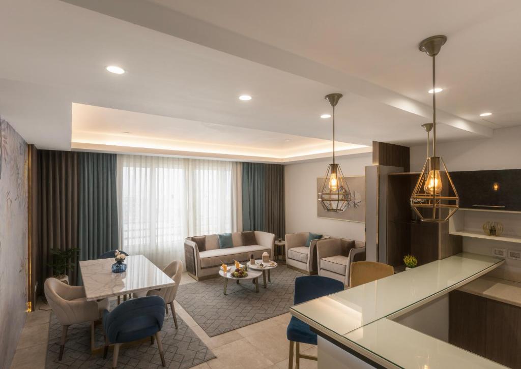 Posezení v ubytování Gewan Resort New Alamein