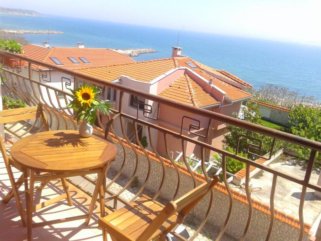 Μπαλκόνι ή βεράντα στο Apartment Sea View