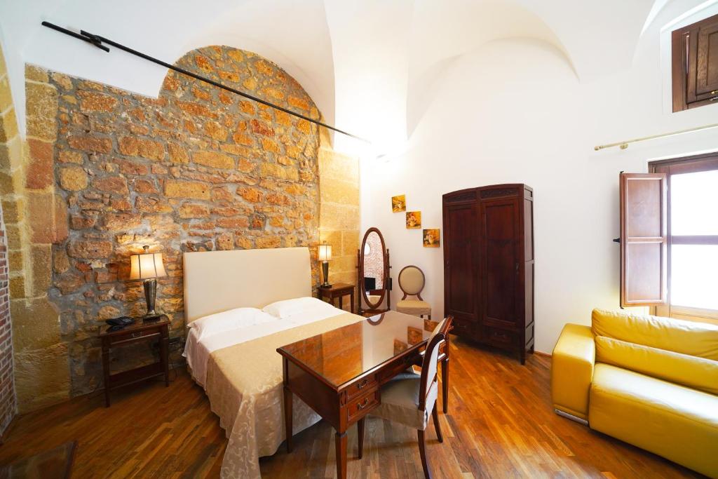 Istumisnurk majutusasutuses Hotel Carmine
