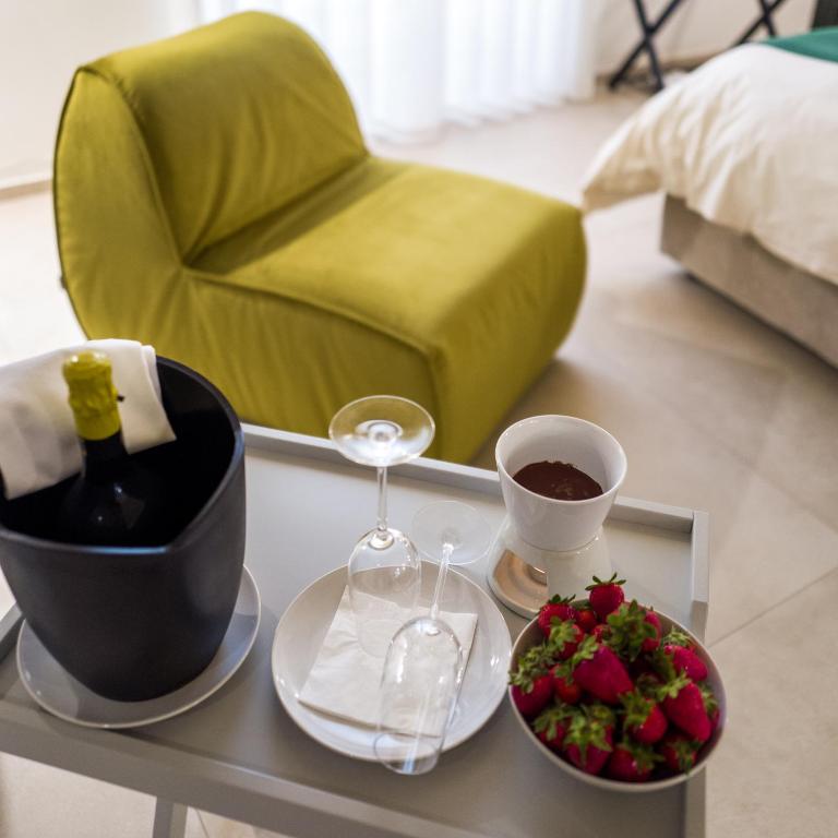 Nápoje v ubytování Casa Minerva - Suite e Relax