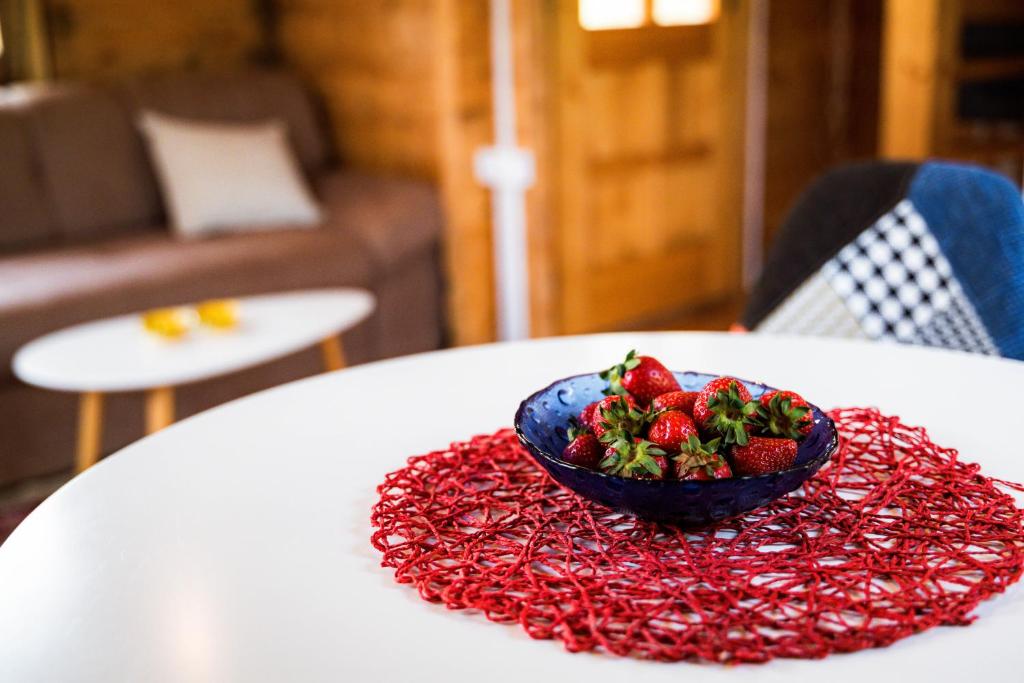Posezení v ubytování Madre Natura Glamping
