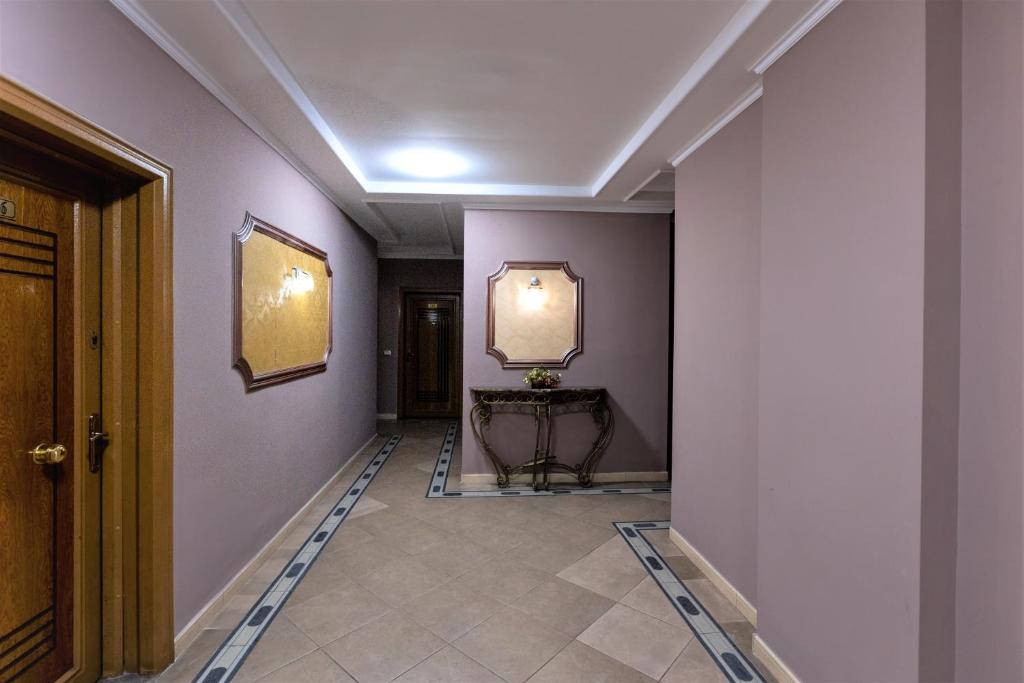 Koupelna v ubytování Prince Hotel