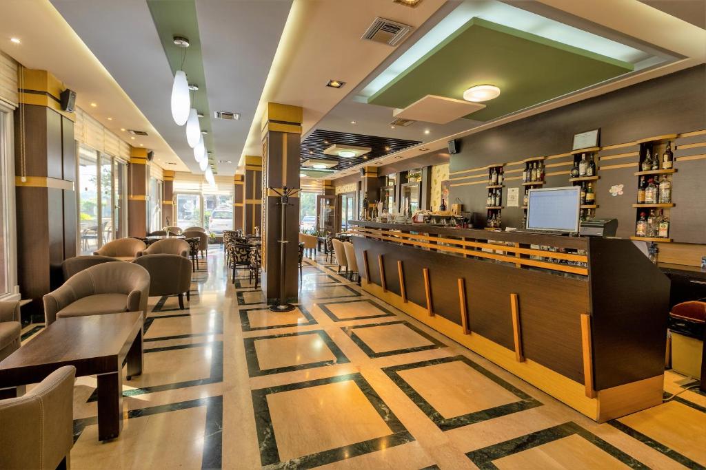 Posezení v ubytování Prince Hotel