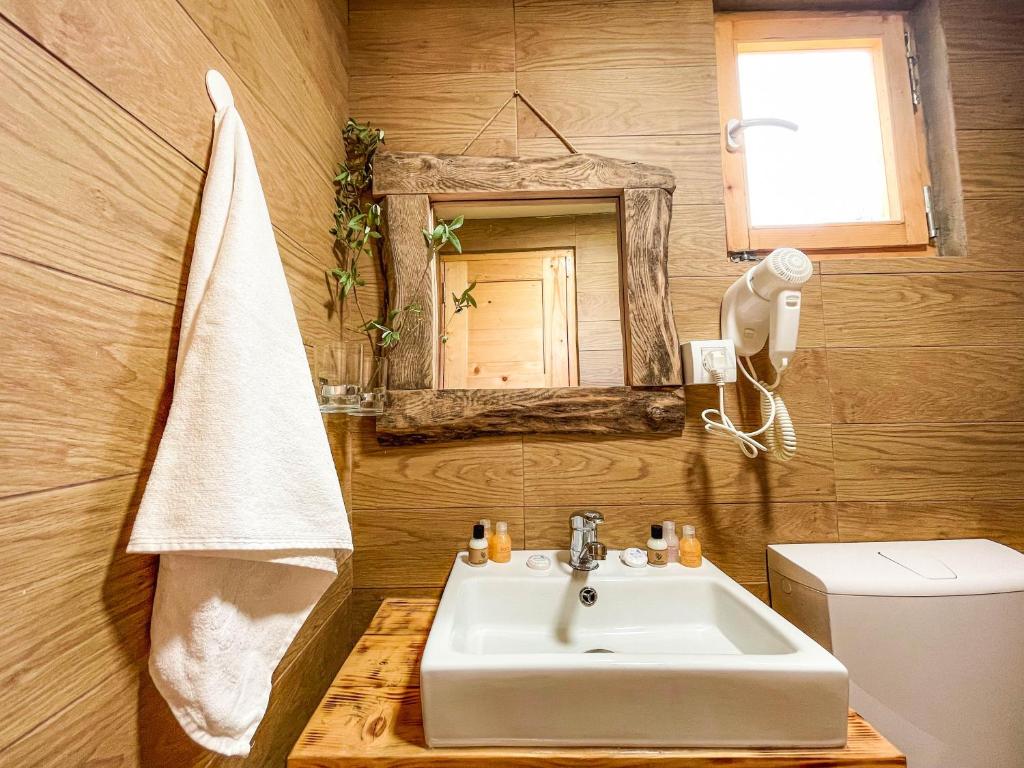 Koupelna v ubytování Madre Natura Glamping