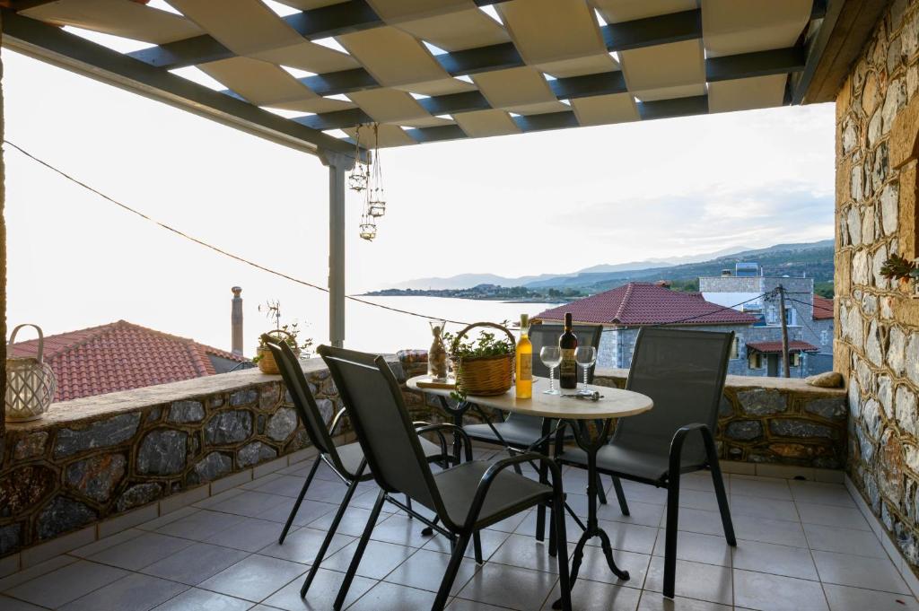 Nespecifikovaný výhled na hory nebo výhled na hory při pohledu z apartmánu