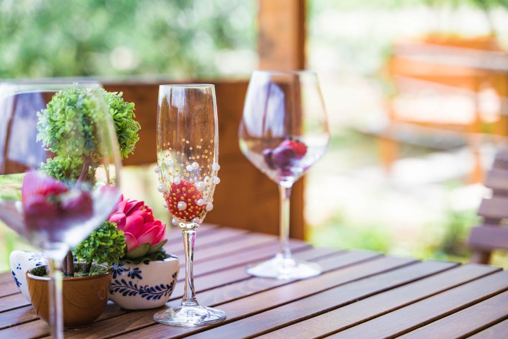Nápoje v ubytování Madre Natura Glamping
