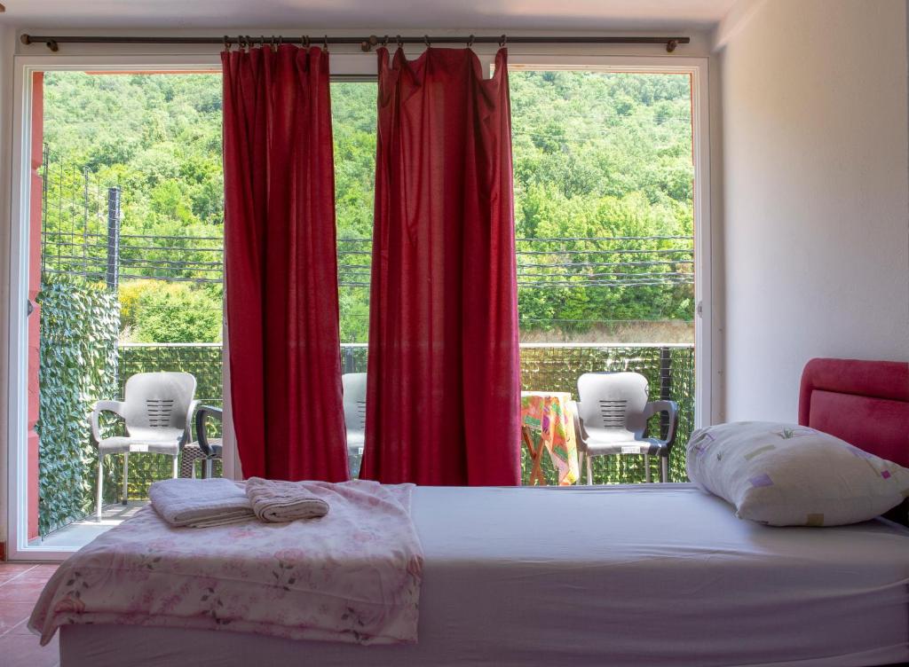 Postel nebo postele na pokoji v ubytování Family Apartments Vukcevic