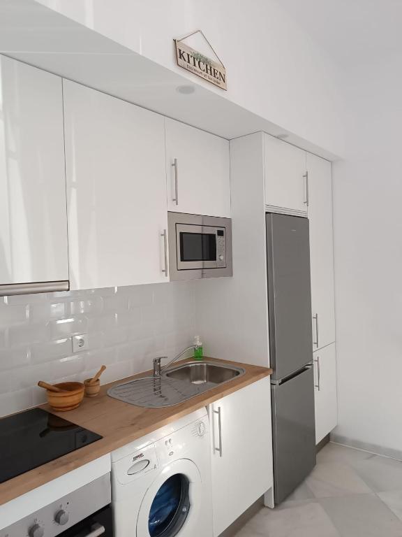 Kuchyňa alebo kuchynka v ubytovaní Apartamento “El Burladero”
