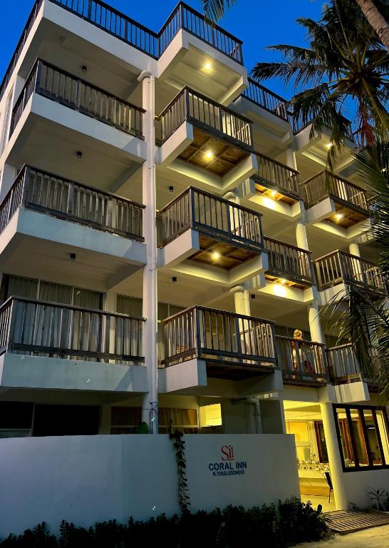 Balkón nebo terasa v ubytování Si! Coral Inn
