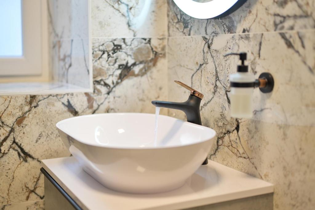 Kúpeľňa v ubytovaní Luxury Rooms "Kaleta"